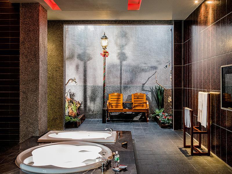 Qin Hai Motel Nantou Exterior photo